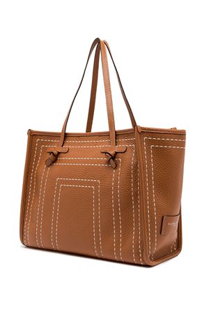 Caramel leather Marcella shopping bag GIANNI CHIARINI | BS11720TKLCNC13946